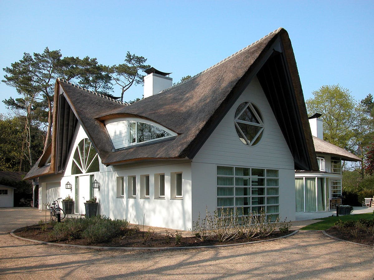 Millionvilla i Blaricum ca. 25 km fra Amsterdam.