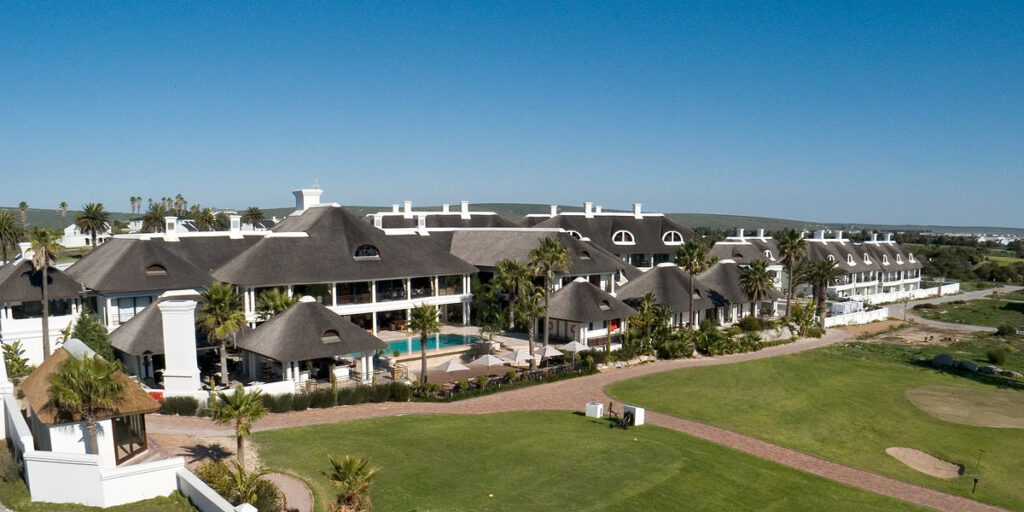 Shelley Point i Sydafrika er et stort, moderne og stråtækket ferieresort.